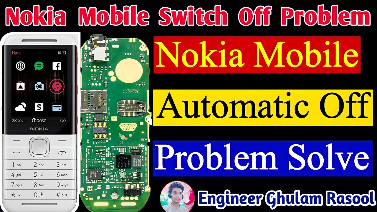 How To Fix Nokia Mobile Automatic Switched Off Problem | Nokia Keypad Phone Auto Switch Off Solution