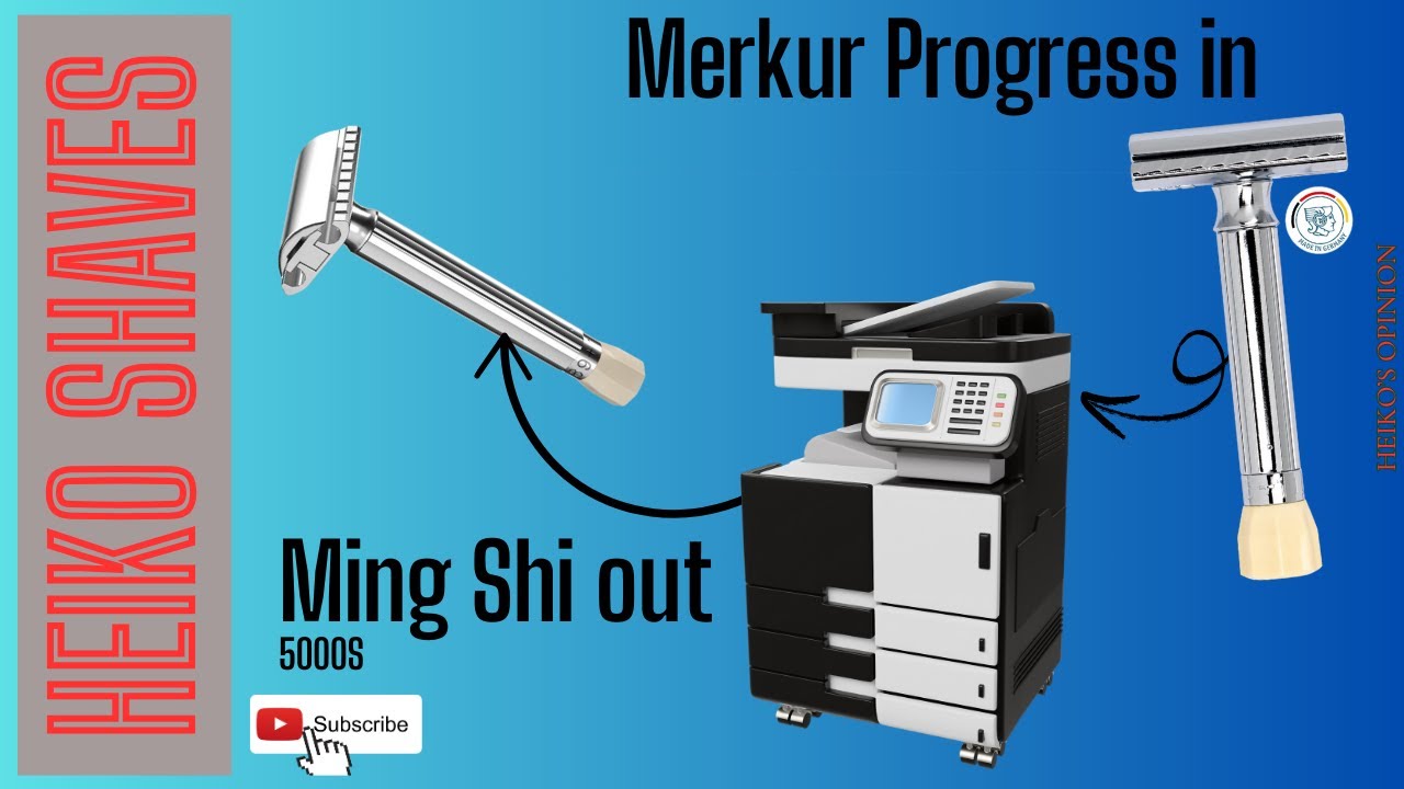 Ming Shi 5000S the Merkur Clone + Proraso Greeen!