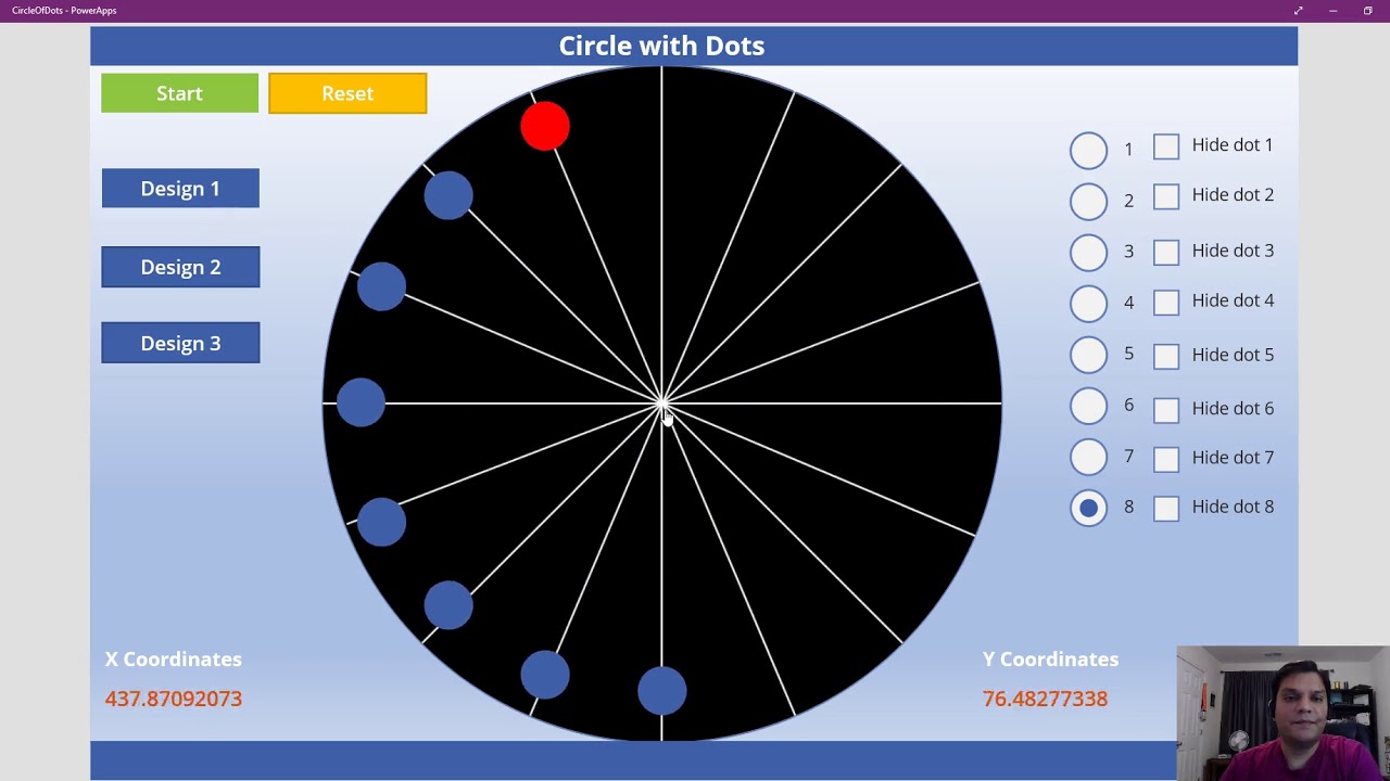 Fun with PowerApps - Circle Of Dots