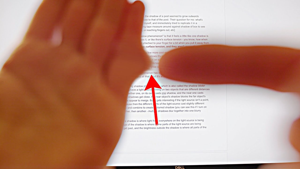 The Magnetic Shadow Effect