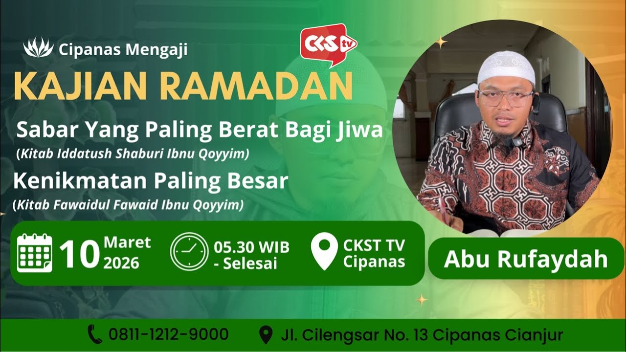 Sabar Yang Paling Berat Bagi Jiwa dan Kenikmatan Paling Agung #aburufaydah
