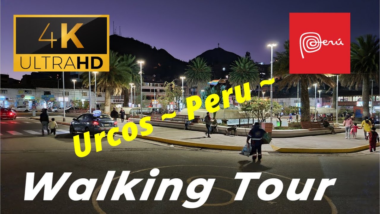 🇵🇪 【4K 60fps】WALK - URCOS ~ walking Tour - Peru