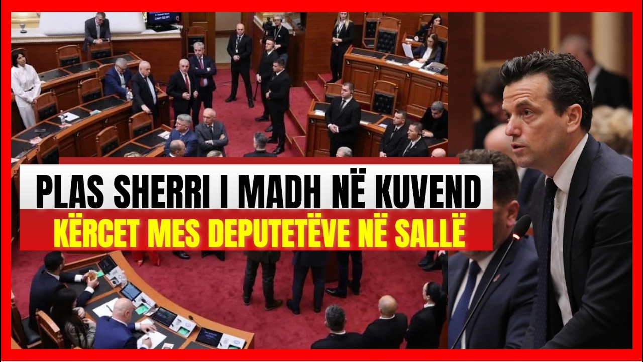 Plas mes Kuvendit, kërcet sherri i madh mes Kuvendit-Deputetët kapen me njëri-tjetrin