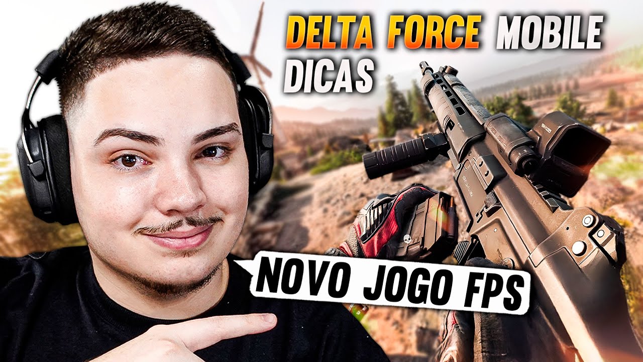 Aprenda a JOGAR o DELTA FORCE MOBILE nesse VÍDEO! 🔥 (NOVO JOGO!)