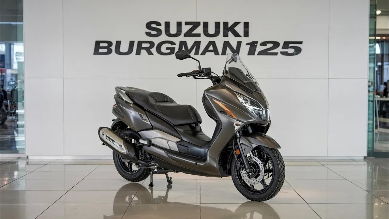 2026 Suzuki Burgman 125 Luxury Scooter Feel at a Budget Price? Full Review Will Shock You!