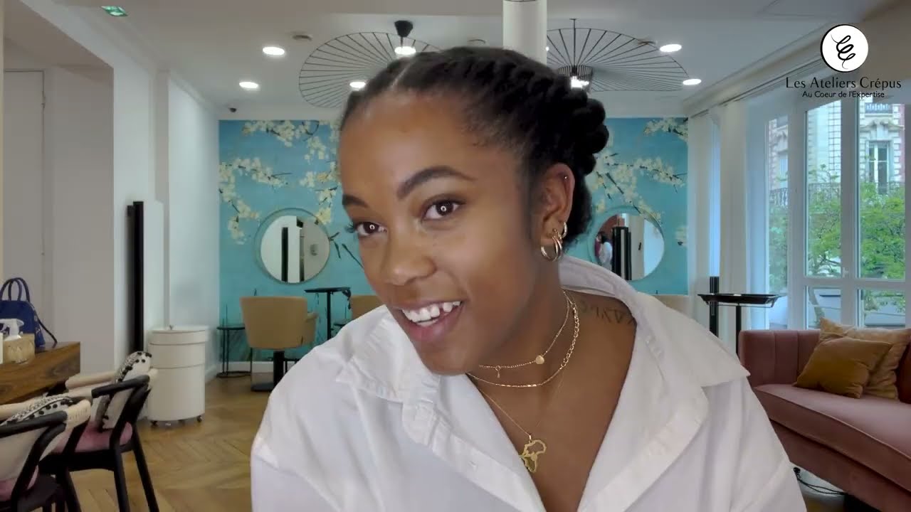Routine Les Ateliers Crépus + coiffure sur cheveux crépus goddess braids