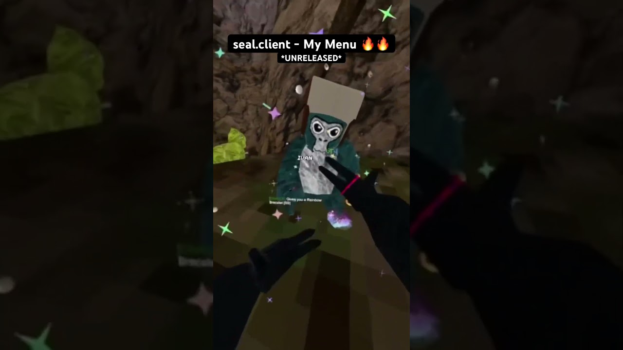 seal.client - Моё меню 🔥🔥 (НЕВЫПУЩЕННОЕ) || #gorillatag #gtagmods #modmenu #mods #vr #steamvr