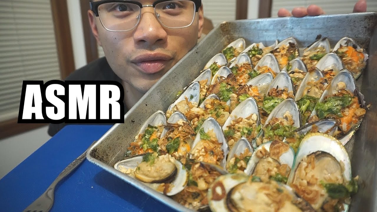 NEW ZEALAND MUSSELS *SATISFYING EATING SOUNDS