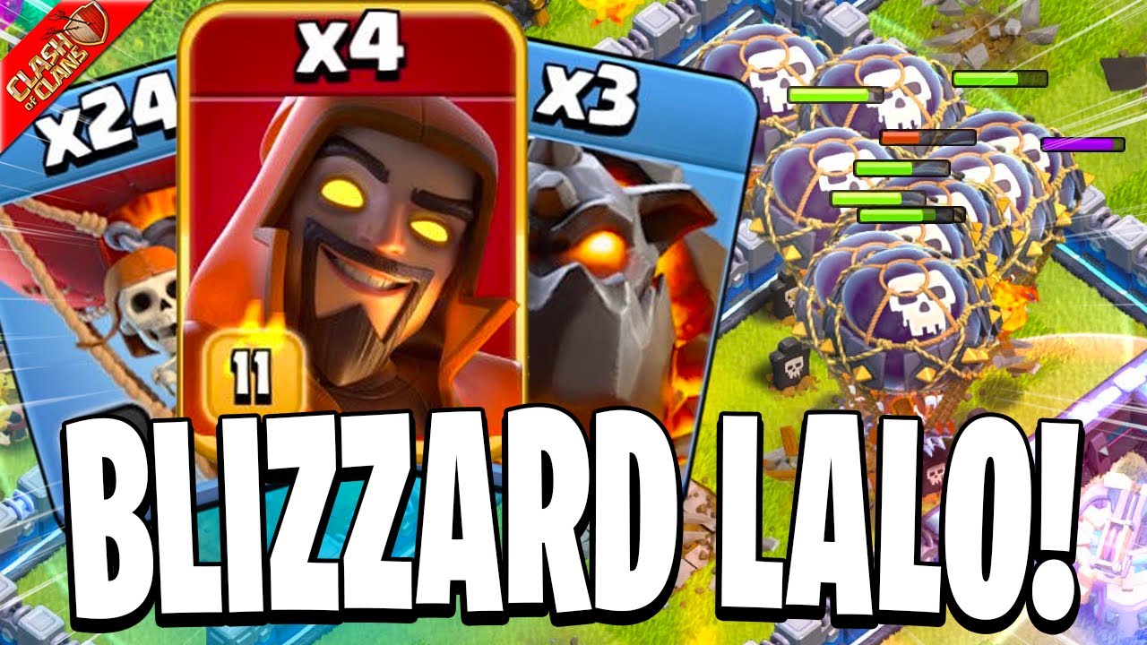 How to Blizzard Lalo for 3 Stars! - Clash of Clans