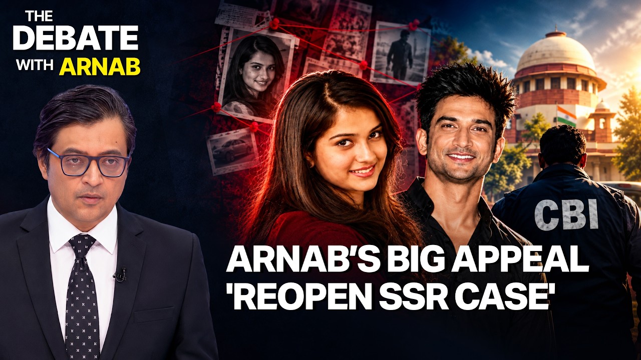 Arnab Appeals To India As Disha FIR Reopens Debate On SSR Case | CBI Under Pressure?