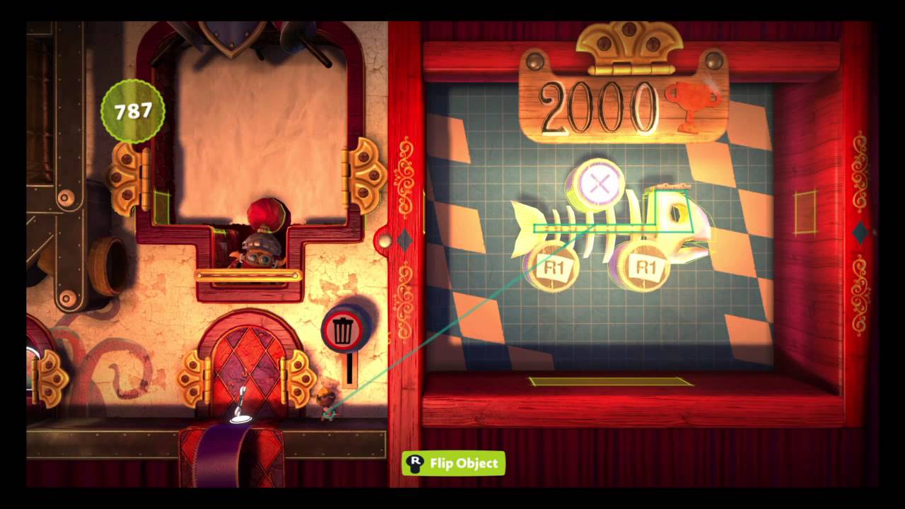 LittleBigPlanet 3 : Bunkum Lagoon : Contraption Challenge - Joust In Time