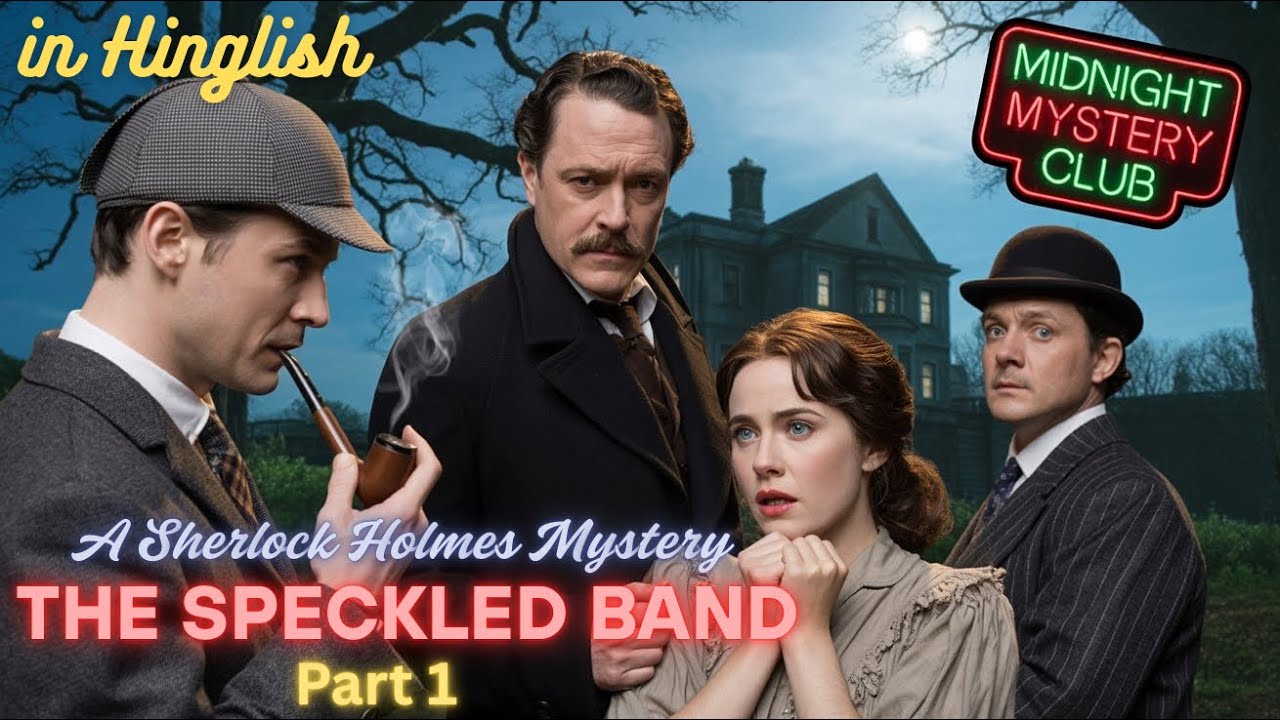 The Speckled Band &ndash; PART 1 | Hinglish Sherlock Holmes Mystery