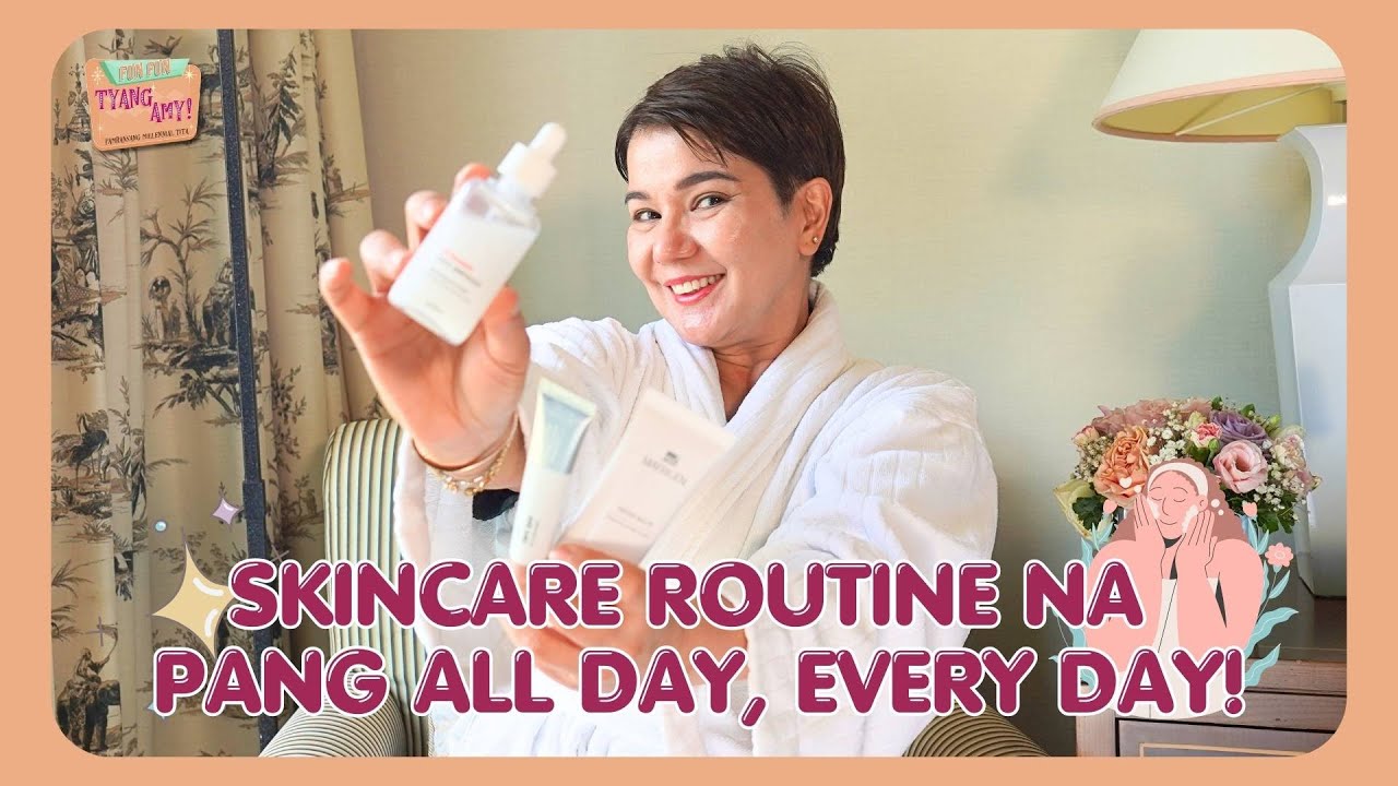 MY MORNING SKIN CARE ROUTINE WITH SUPER K BEAUTY! | Fun Fun Tyang Amy Vlog 124