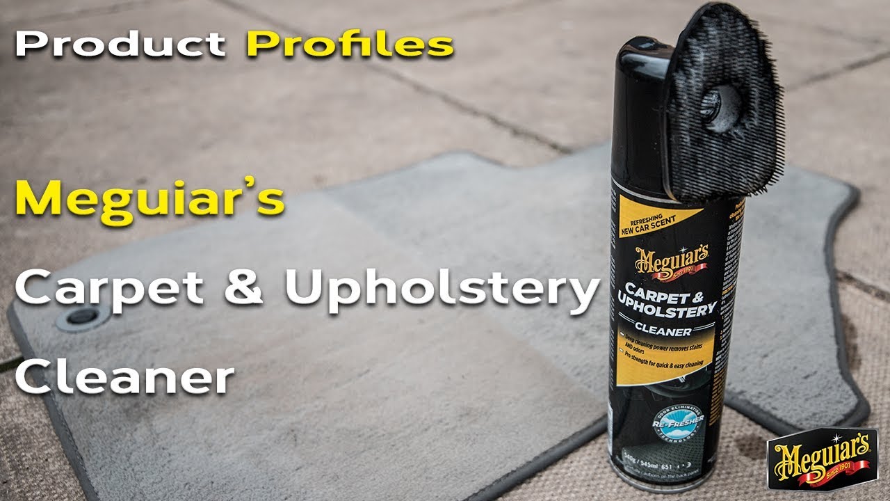 Meguiar's Carpet and Upholstery Cleaner - Product Profiles