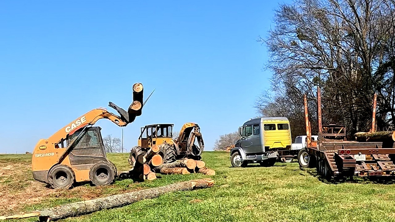 The BEST Log Loader for a Small Scale Logging Crew?