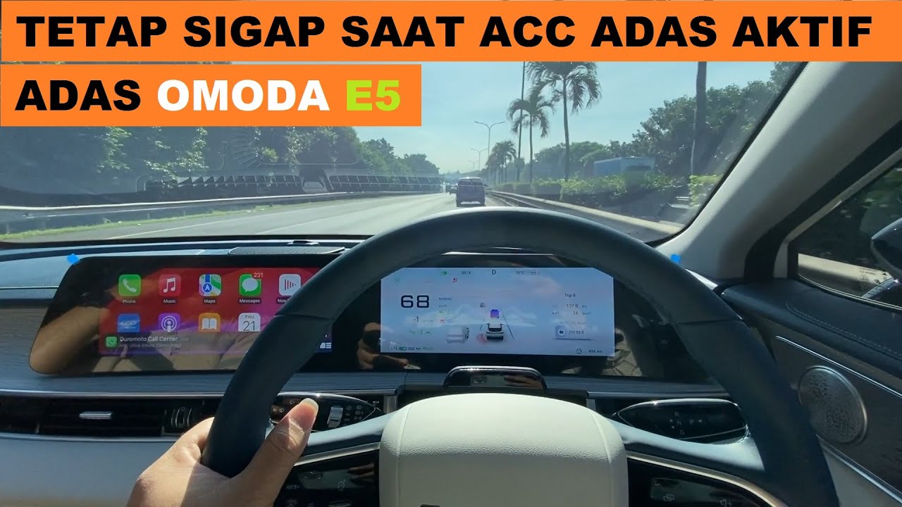 Saat signal ADAS OMODA E5 Lepas , Musti Sigap !!!