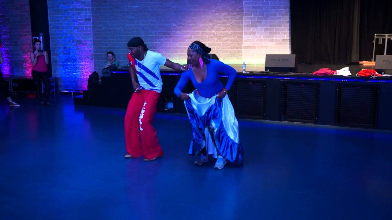 VI Festival Cubano 2015 - Rumba Yambu - Teresa y Sergio