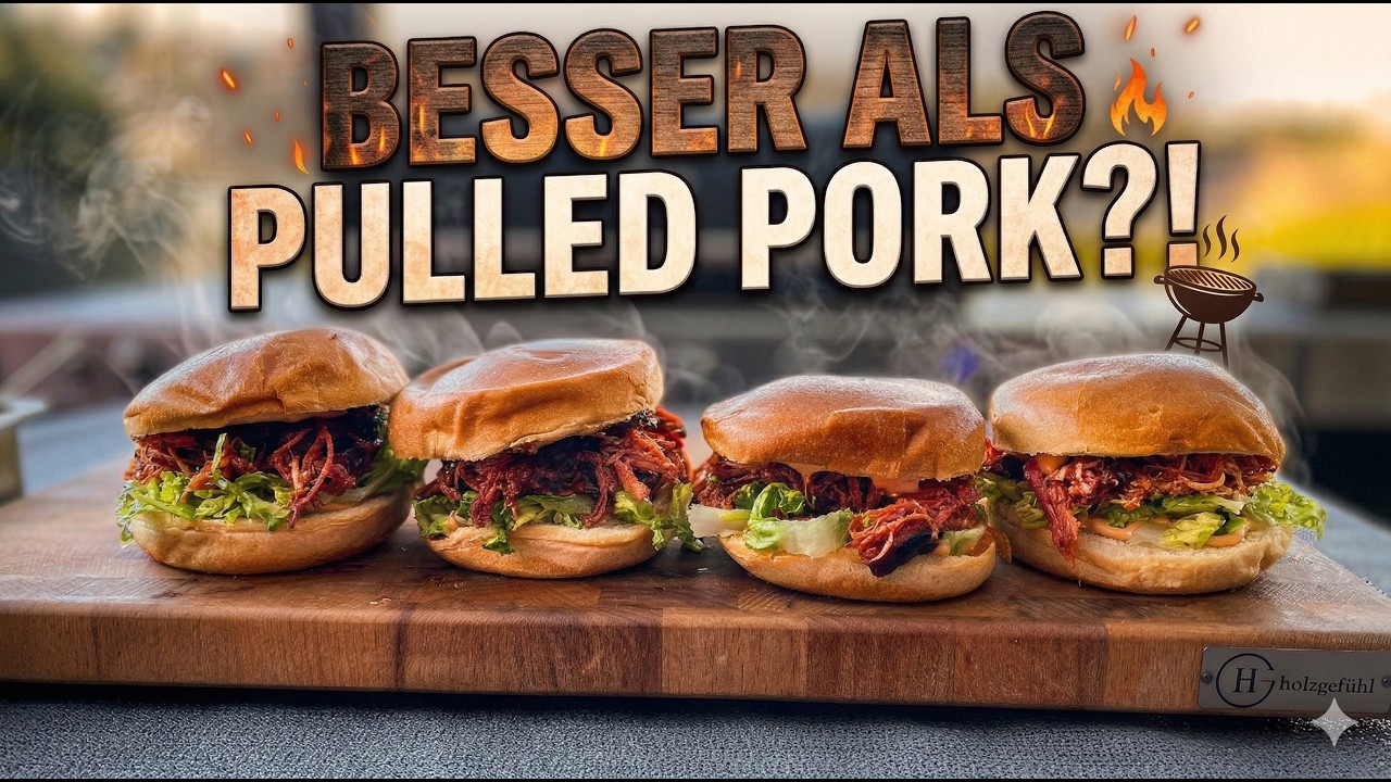 Besser als Pulled Pork? Der unfassbare Pulled Kassler Burger! 🍔🔥