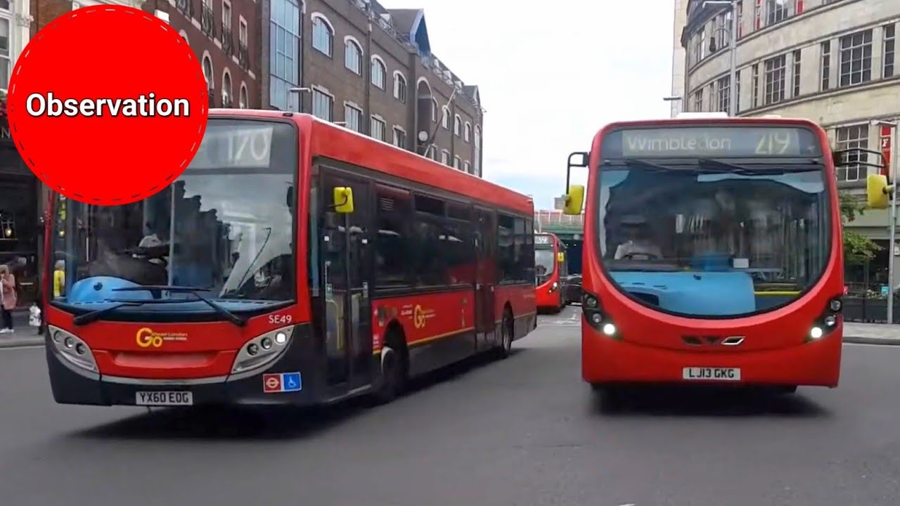 Buses at Clapham Junction in London | August 2017