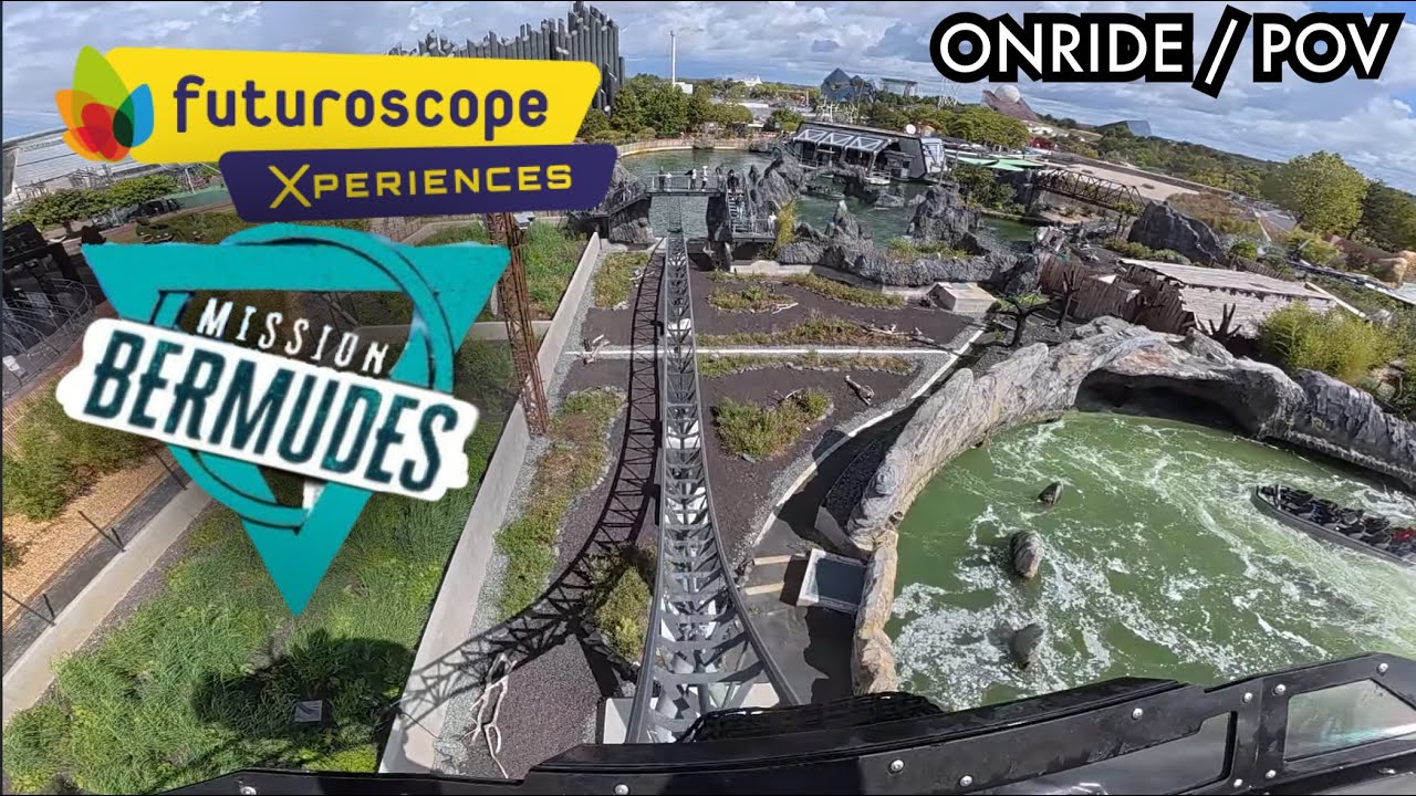 NEW 2025 | Misson Bermudes - Futuroscope | Onride / POV | First Mack Rides Rocking Boat