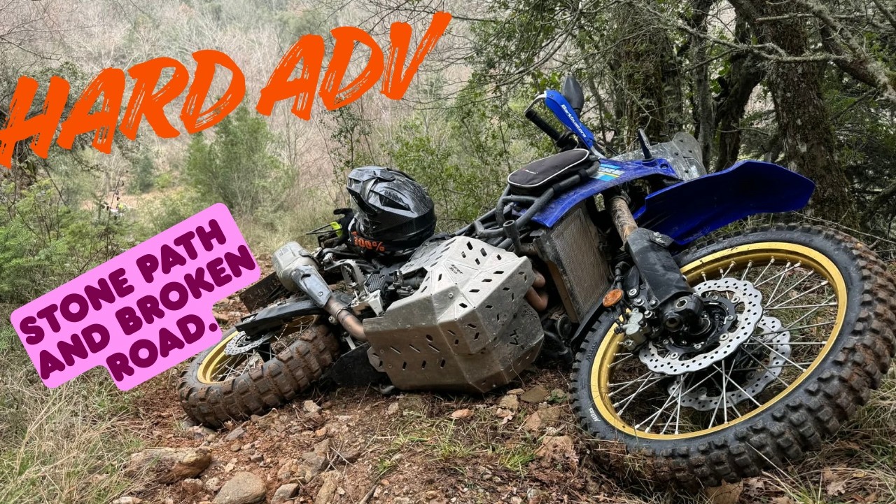 HARD ADVENTURE ON A BROKEN ROAD.