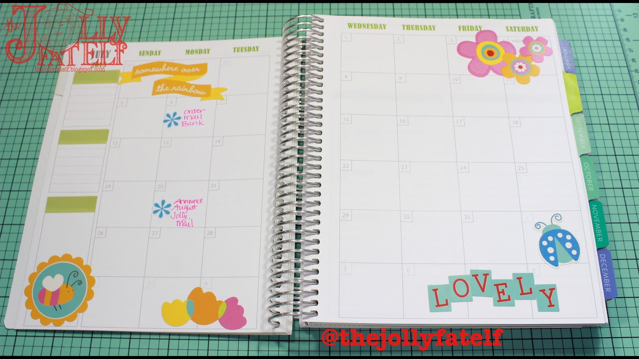 Plan with Me Monthly Planning Session in the PPP Horizontal