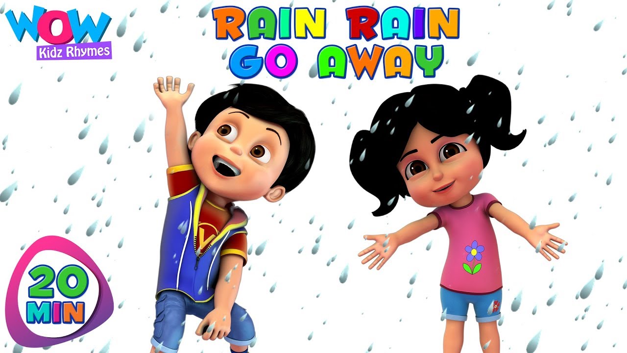 Rain Rain Go Away and Many More Videos | Popular Rhymes Collection with VIR: THE ROBOT BOY
