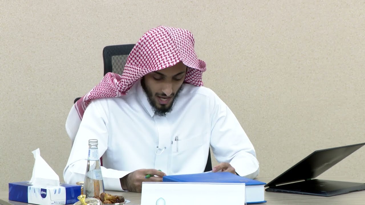 مناقشة الشيخ عبدالسلام الشويعر رسالة الماجستير بعنوان 