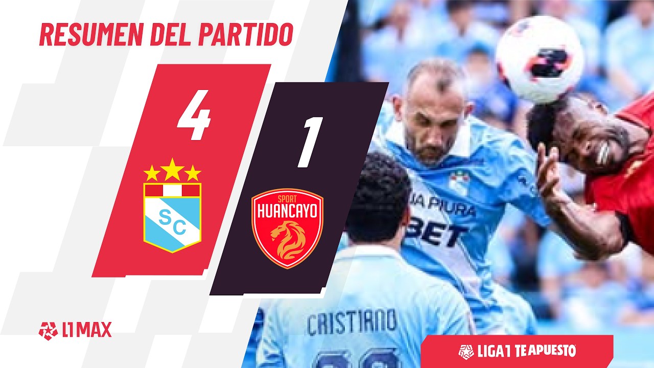 Sporting Cristal 4-1 Sport Huancayo | Game Highlights | Best Moments | #Liga1Teapuesto2026