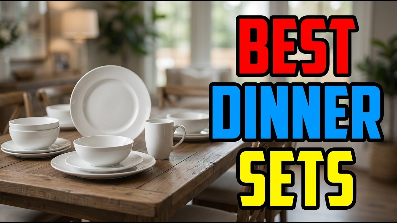 TOP 5 Best Dinnerware Sets 2026