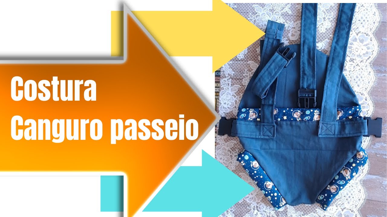 Costura Canguru/Gláds Bandas, Costurandopano.com