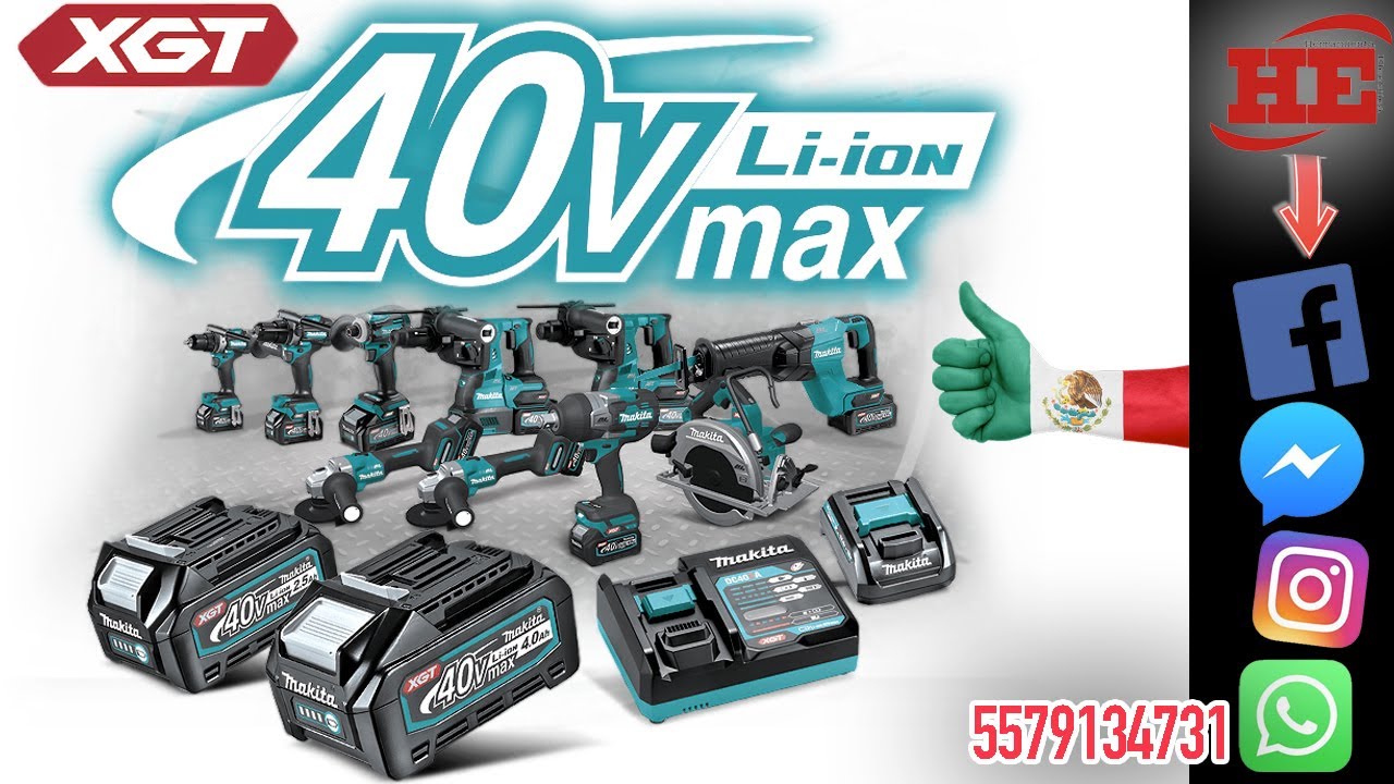 Nueva Linea MAKITA 40V XGT