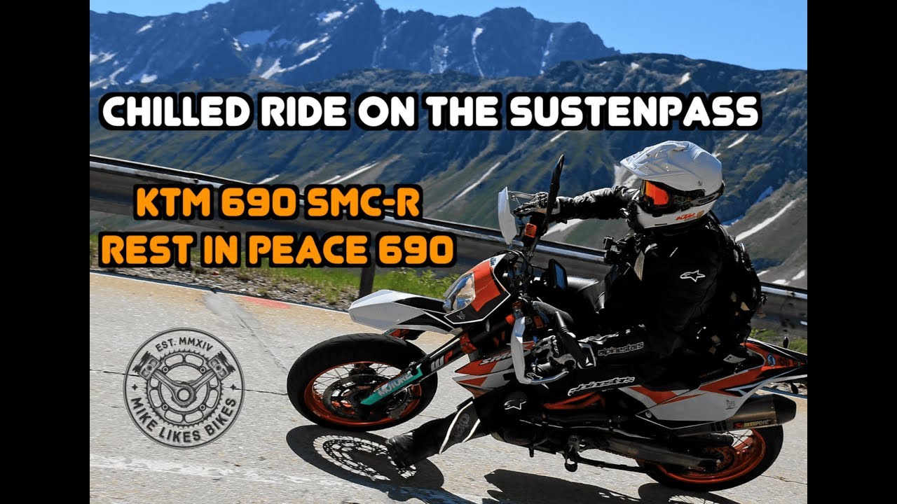 Sustenpass on the 690 (RIP)