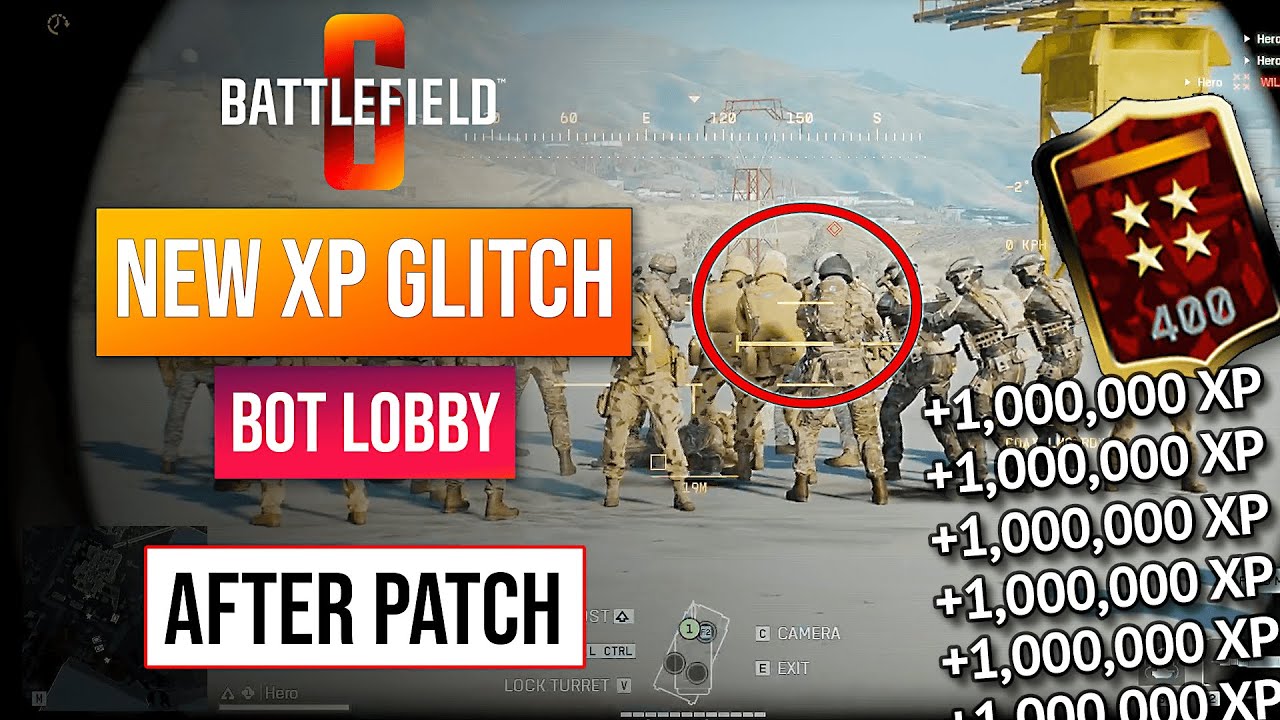 Solo Battlefield 6 Unlimited XP Glitch! (On Free Version!) After Patch! Max Level Fast!