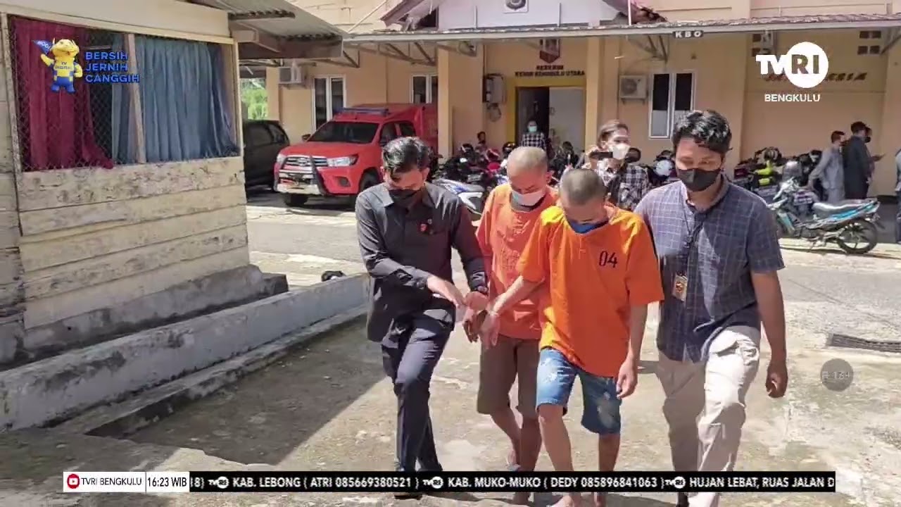 PENCURI DAN PENADAH HP DI BENGKULU UTARA DIAMANKAN POLISI