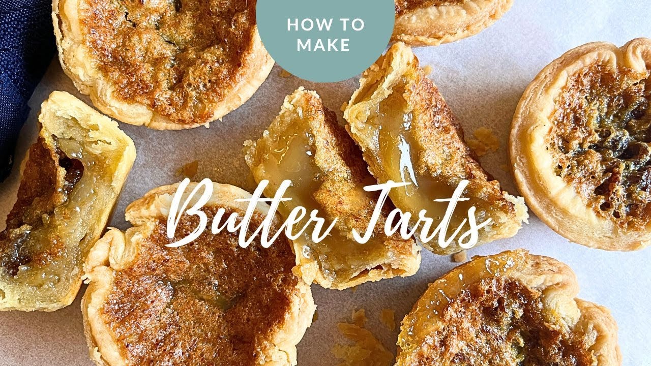 Canadian Butter Tarts || Stiff filling version!