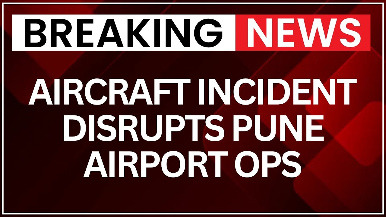 Pune Airport Runway Disrupted After Aircraft Incident, IAF Confirms Crew Safe | NewsX