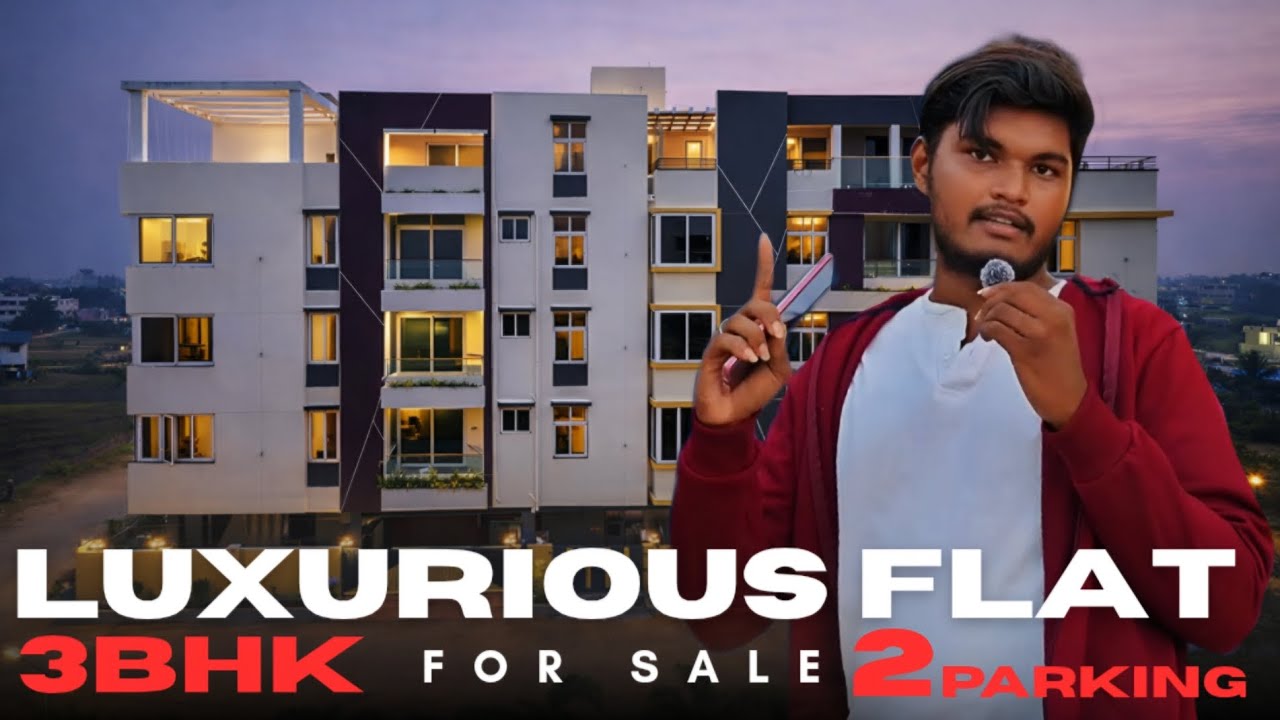 LUXURIOUS 3BHK flat in #bapatla 🥵Full details watch 💯💥
