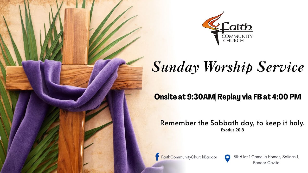Sunday Worship Service | January 11, 2026