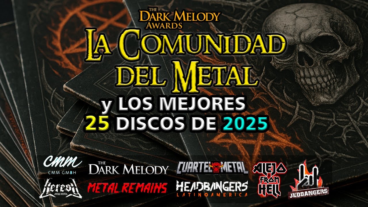 La COMUNIDAD del METAL elige los 25 MEJORES DISCOS de 2025 🤘💿 [+20 Votantes]