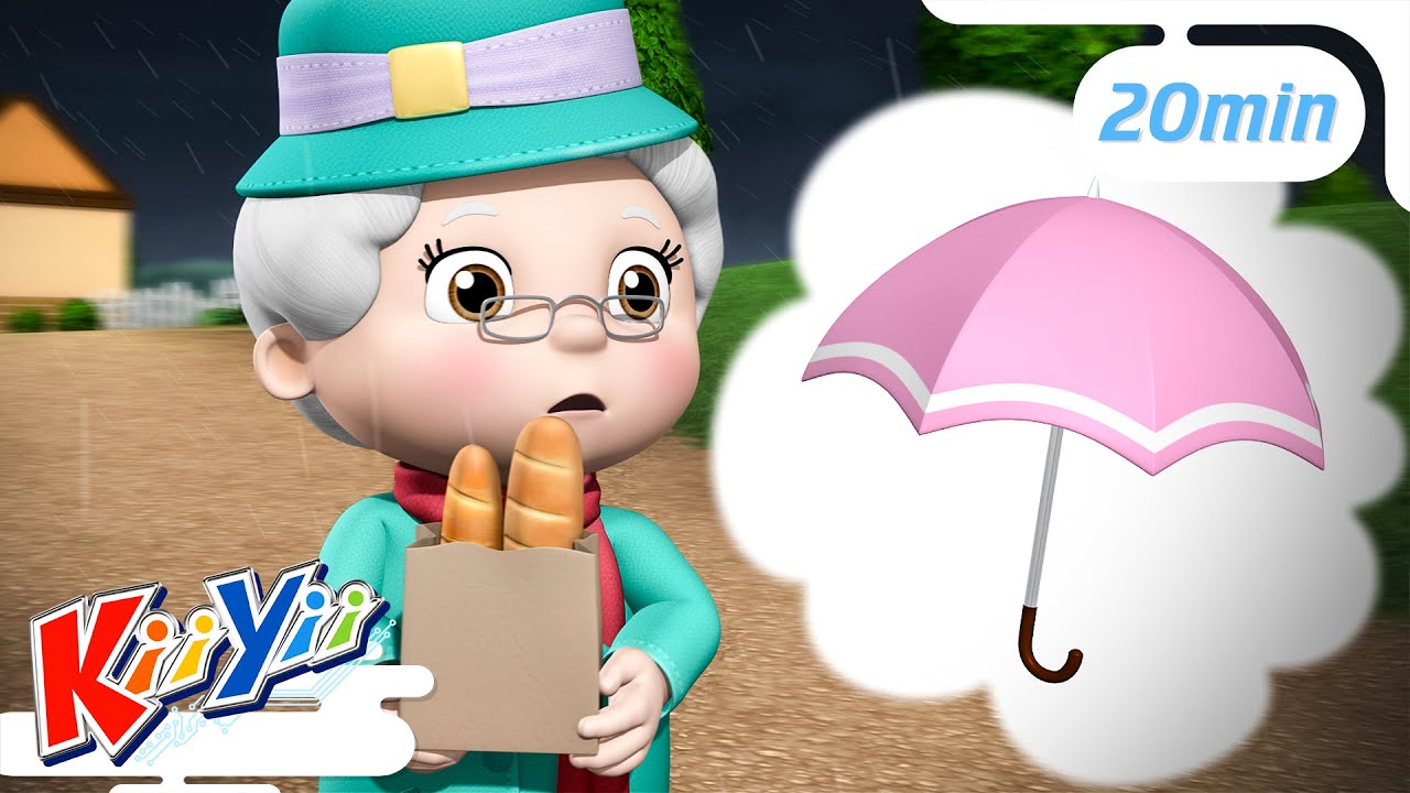 Let It Rain, Let It Rain | + More | Best of KiiYii Songs | ABC and 123 | Nursery Rhymes & Kids Songs