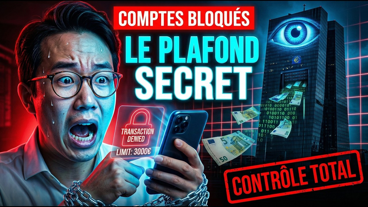 EURO NUMÉRIQUE : Le Plafond Secret de 3000€ Ce qui va arriver à votre compte