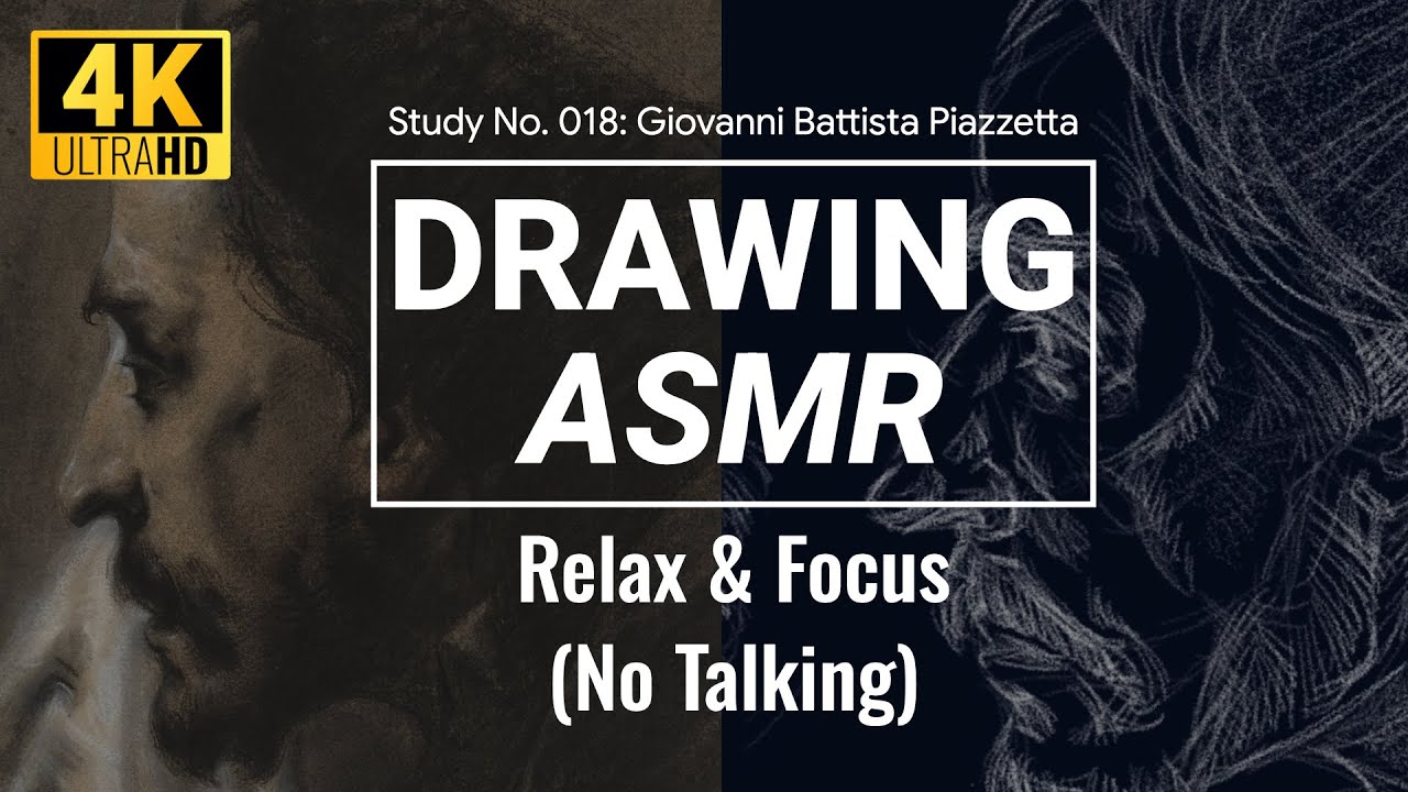 20min Deep Focus: Piazzetta's Saint (Skull to Face & Eyes) | Structural ASMR (No Talking) [4K]