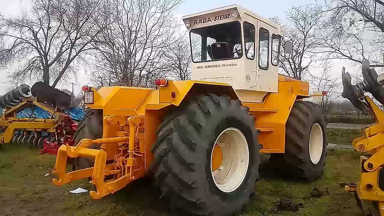 RÁBA STEIGER .100% RA FELÚJÍTOTT ÁLLAPOTBAN ELADÓ GÉPEK 67.rész.gép bemutatóval./MTZ Agro Vlog./
