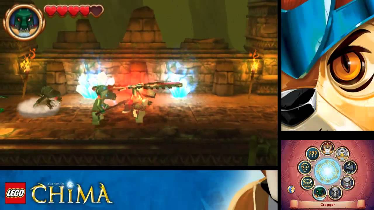 LEGO Legends of Chima: Laval's Journey - 100% Walkthrough Part 9 - Croc Fort