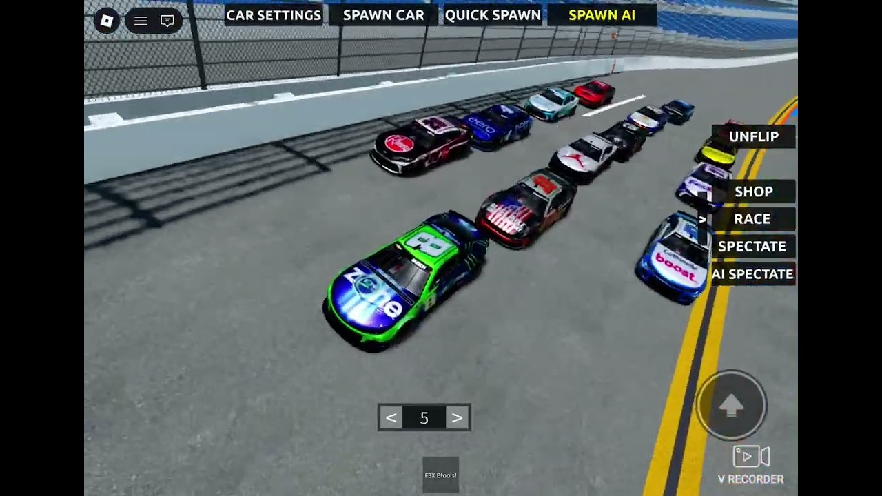 JANDELL 500 #nascar #roblox @TheRealBiffler @JANDELLEDITS 