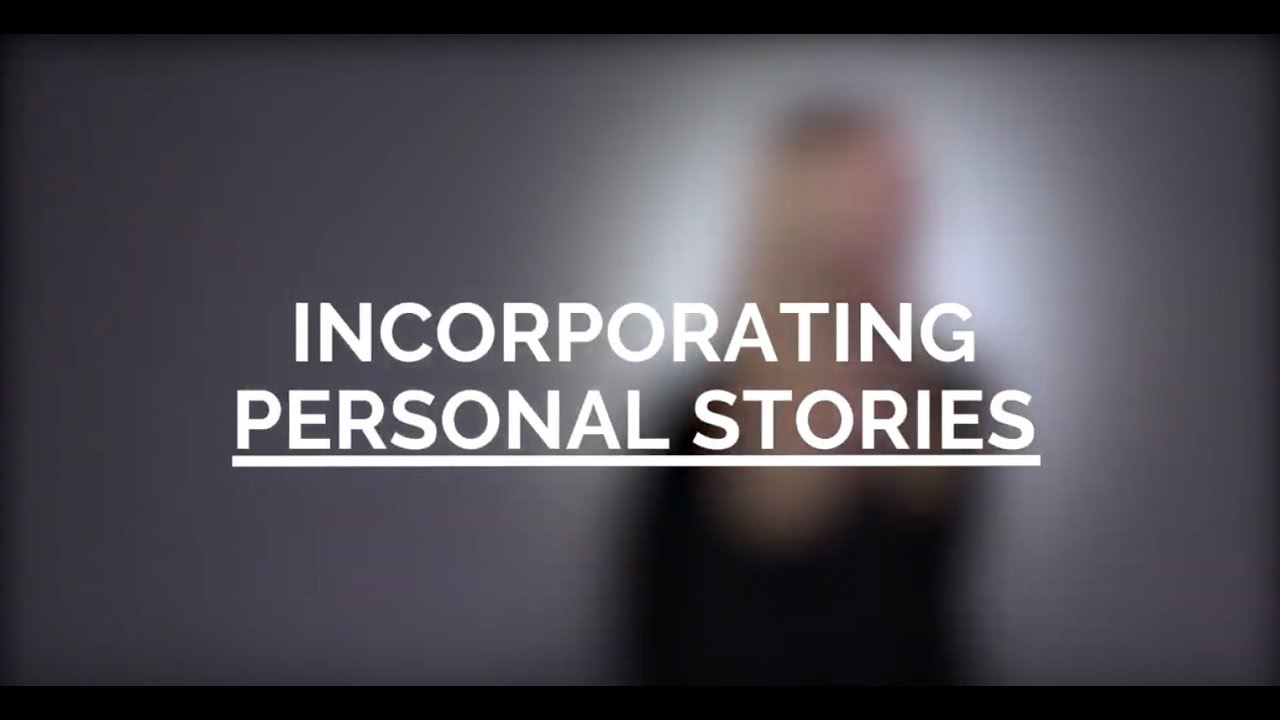 Incorporating Personal Stories | Values Based Organizing