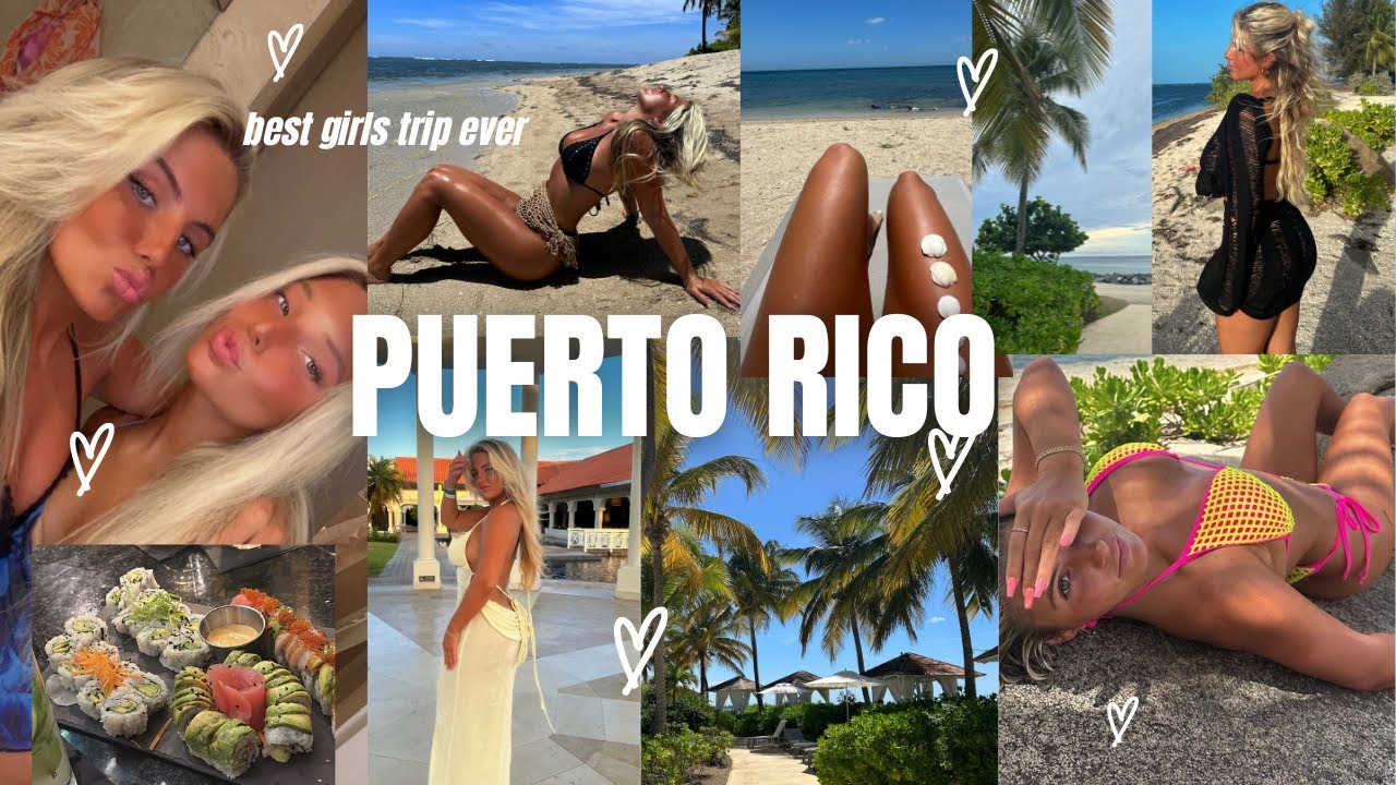 PUERTO RICO VLOG 🌴 best trip ever with my best friend❤︎
