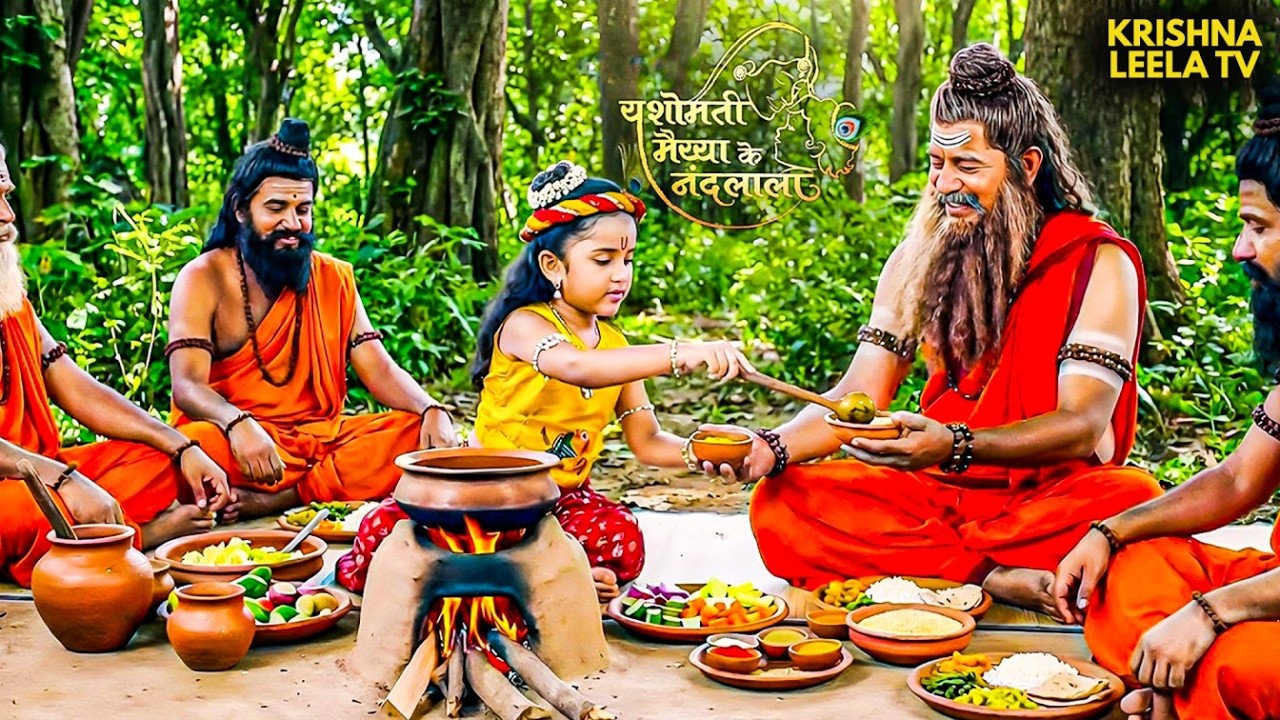क्या गर्ग ऋषि के आश्रम में मिलेगा गोकुल के लोगो को सहारा? | Nandlala | Neel Mani #krishnaleela