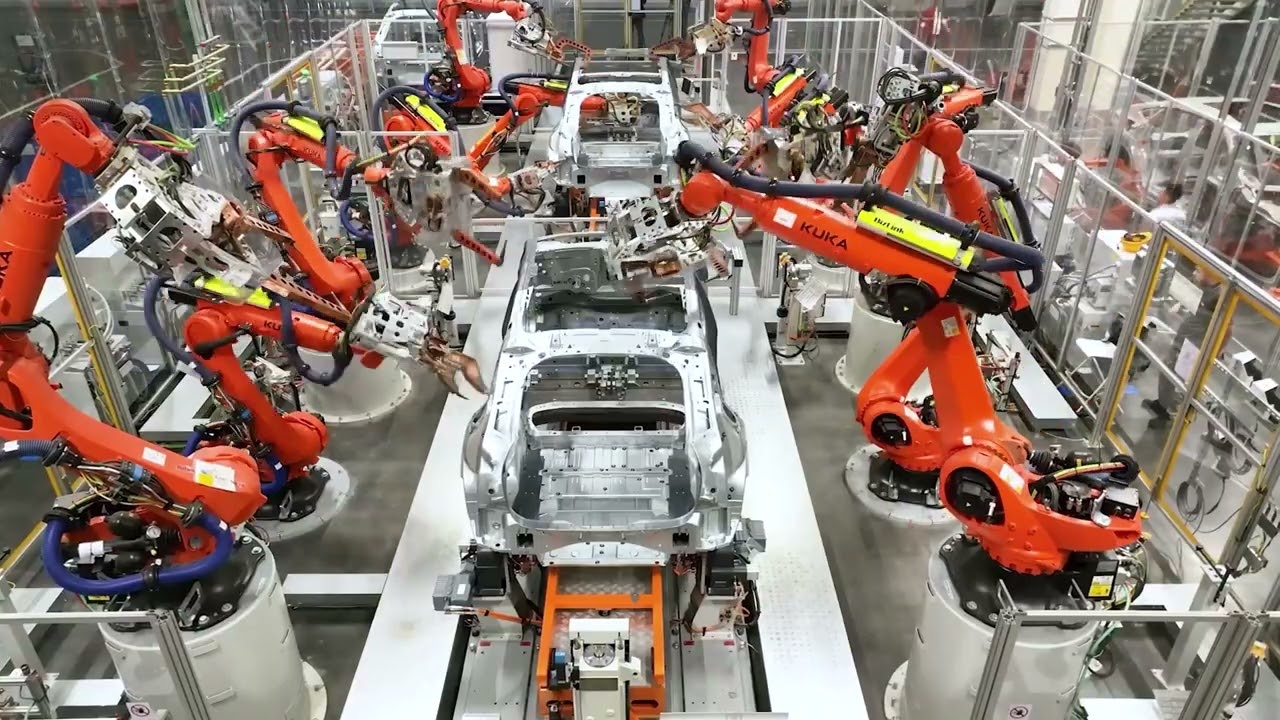A Bird's-eye View of Audi FAW NEV Co. Factory, Changchun
